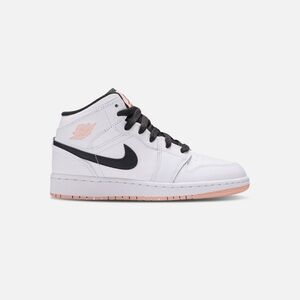 Jordan Air 1 Mid GS Arctic Orange and White